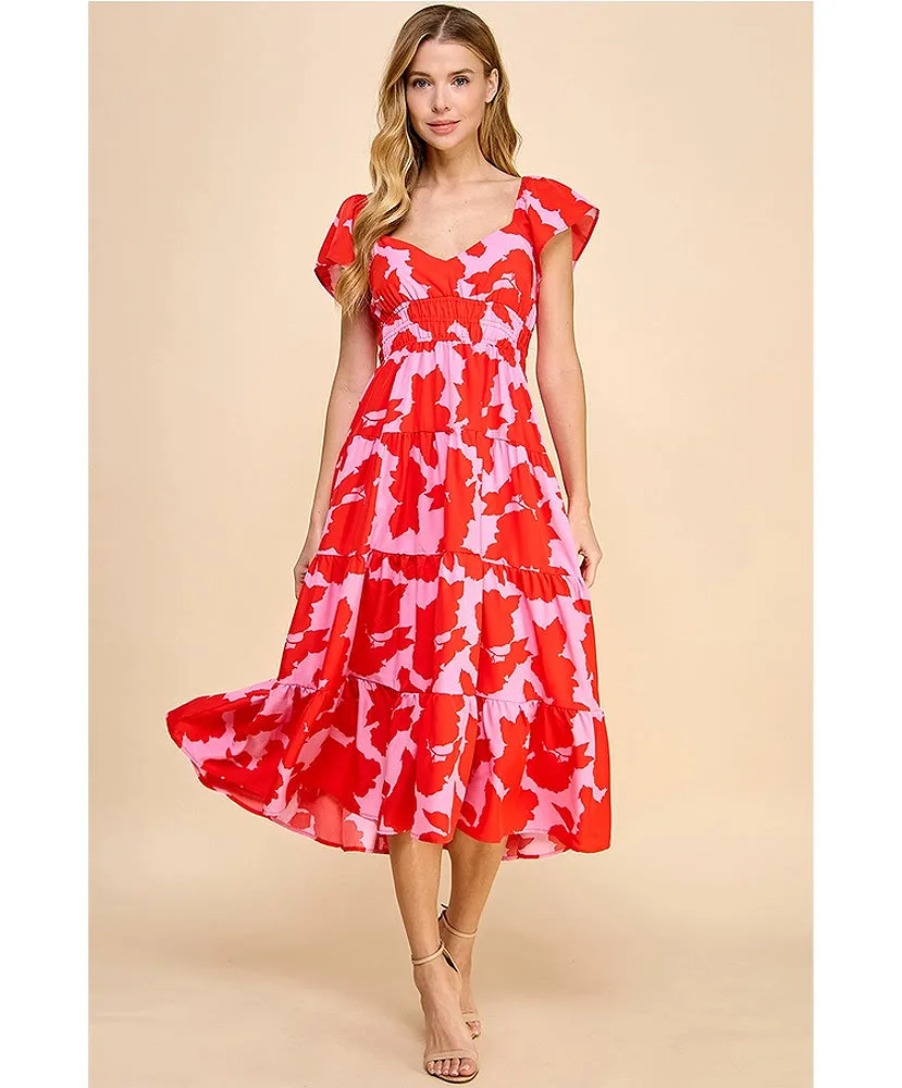 Found In Paradise Midi Dress