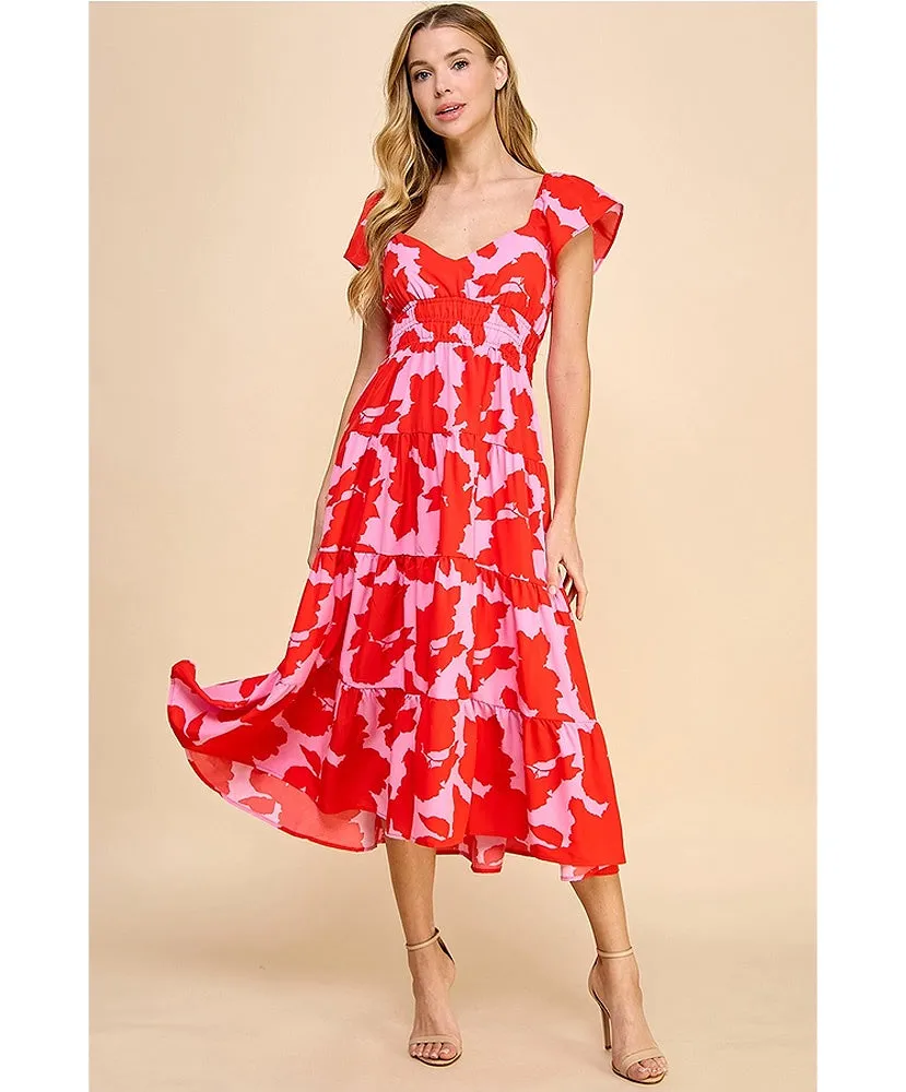 Found In Paradise Midi Dress