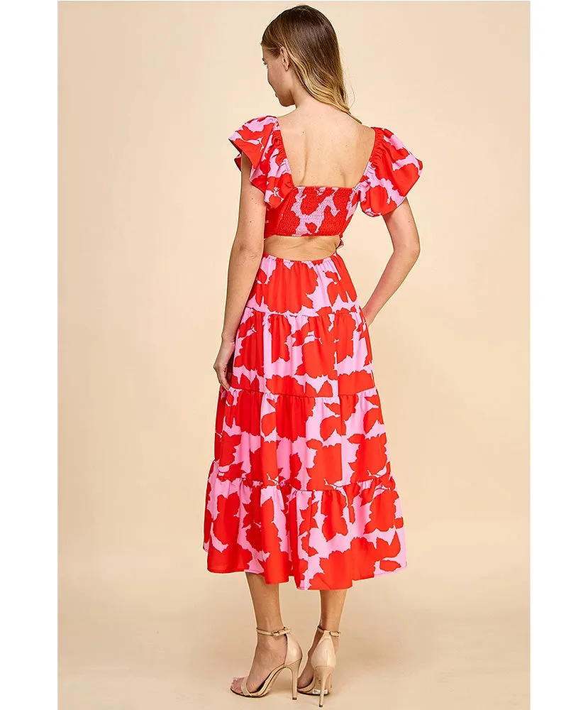 Found In Paradise Midi Dress