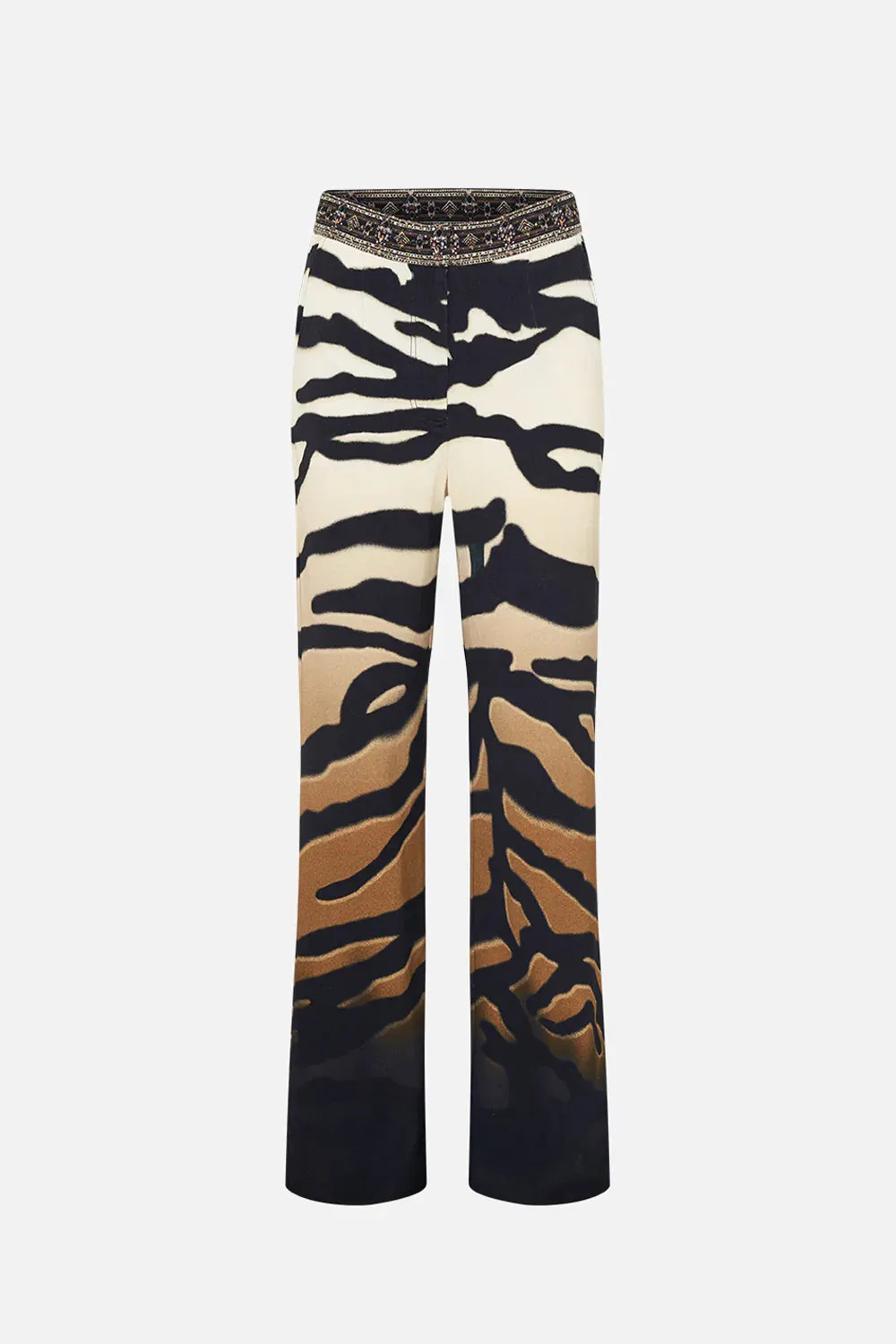 FULL LENGTH FLARED PANT TAME MY TIGER