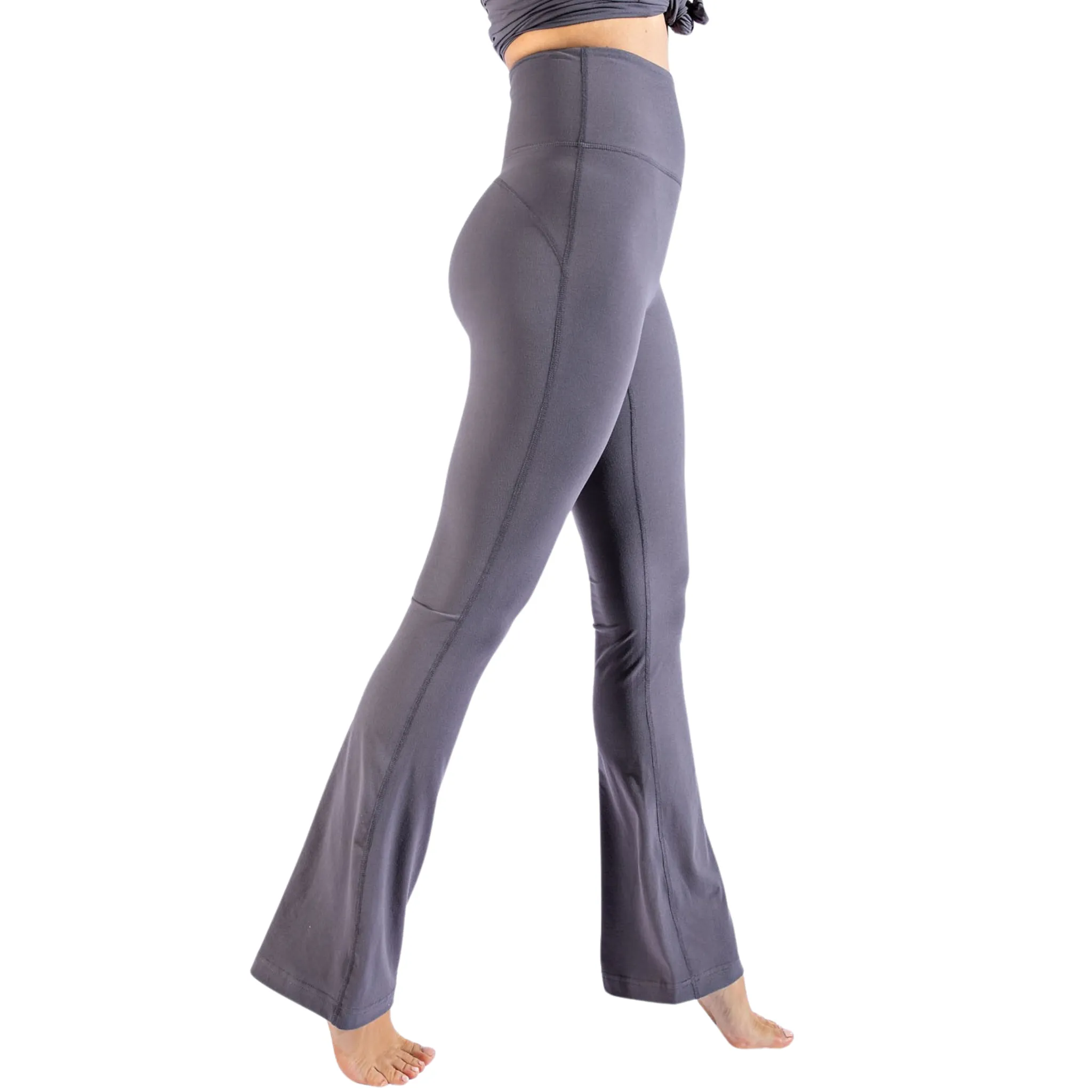 Hi Waist Flared Yoga Pants