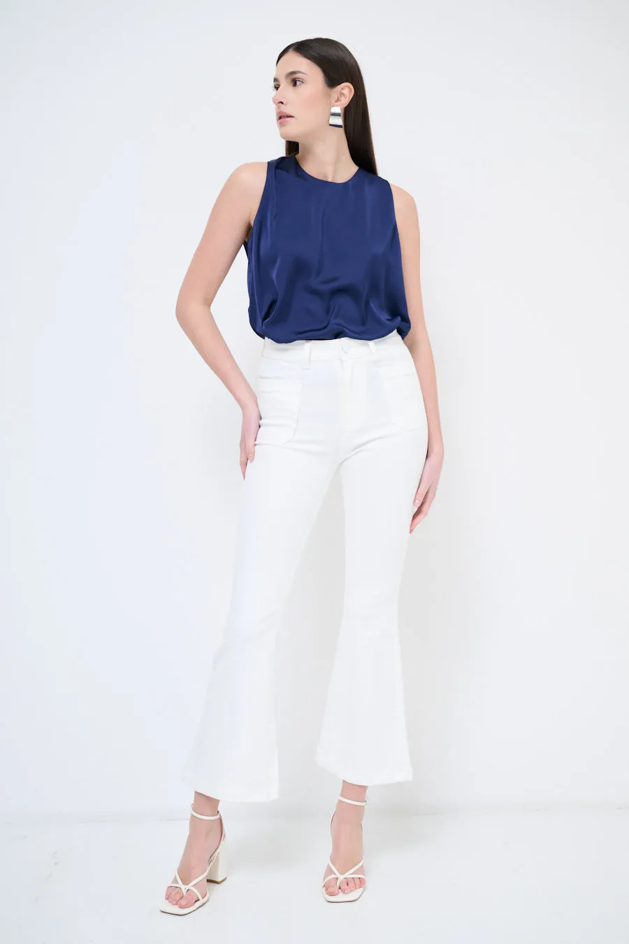 High-waist flared pants wholesale