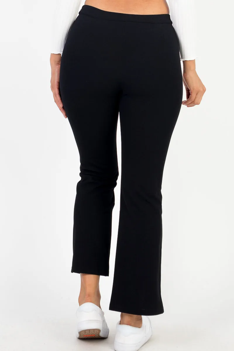 High Waist Knit Flare Pants (CAPELLA)