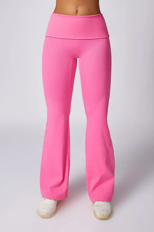 High-Waisted Hip-Lifting Flared Casual Sport Pants