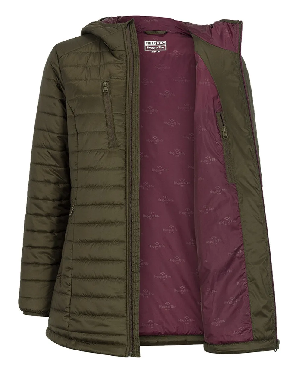 Hoggs of Fife Kingston Ladies Hooded Jacket