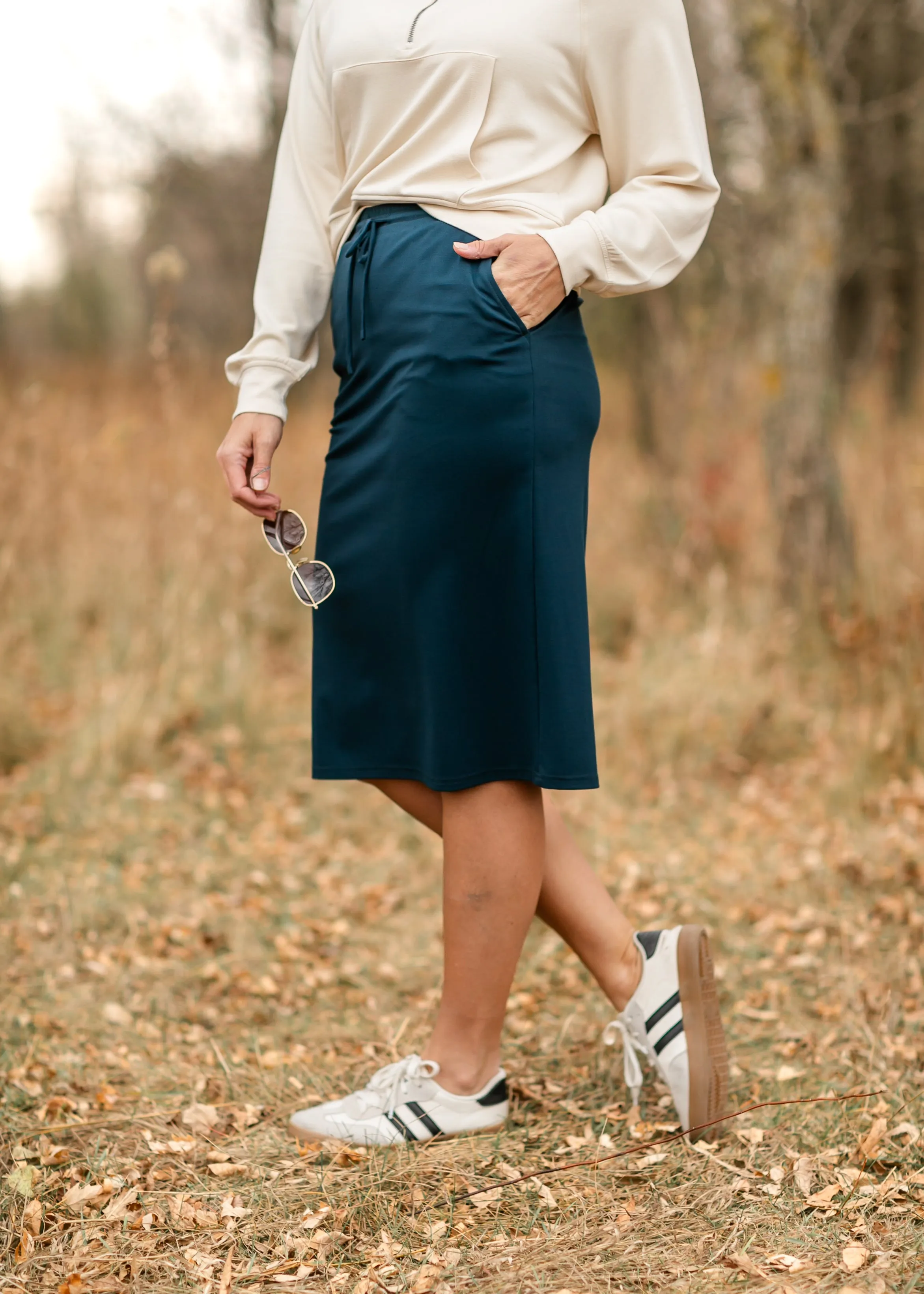 Jordan Knit Midi Skirt