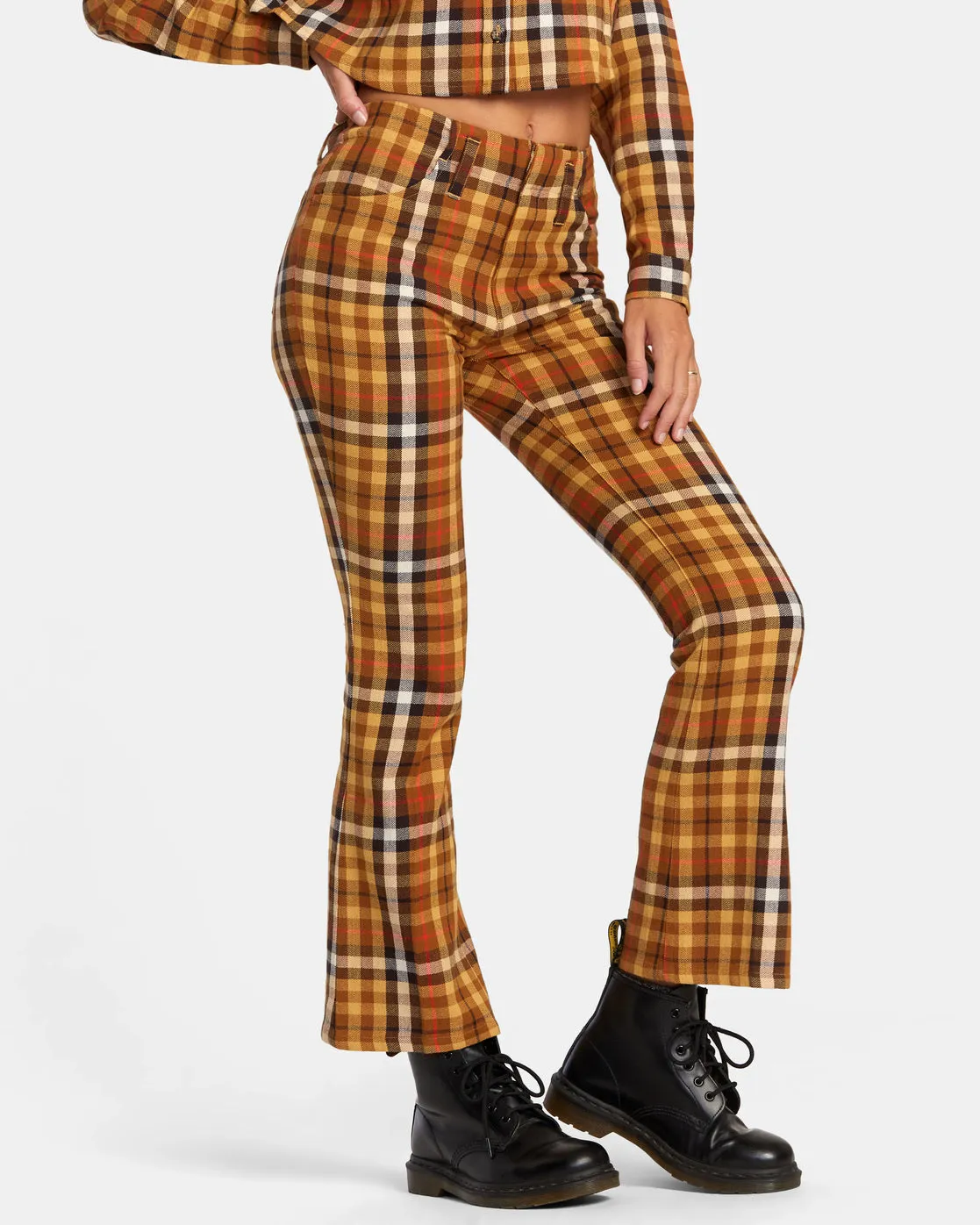 Kennedy Cropped Pants - Latte