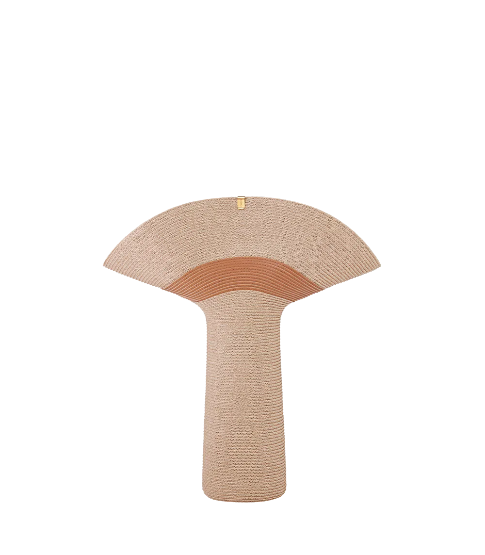 Large Lapel Vase - Tan