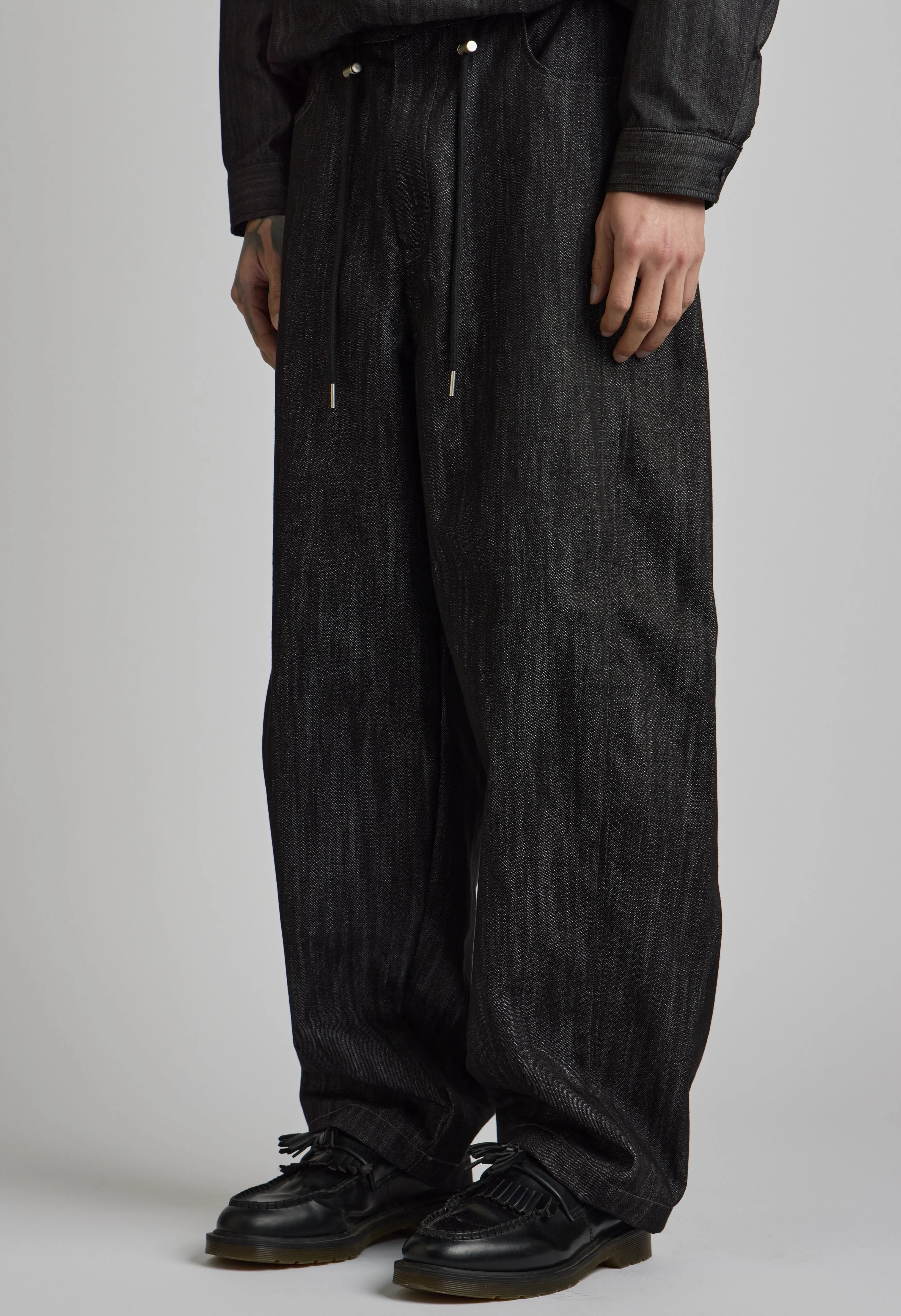 Logan Pants in Black Denim