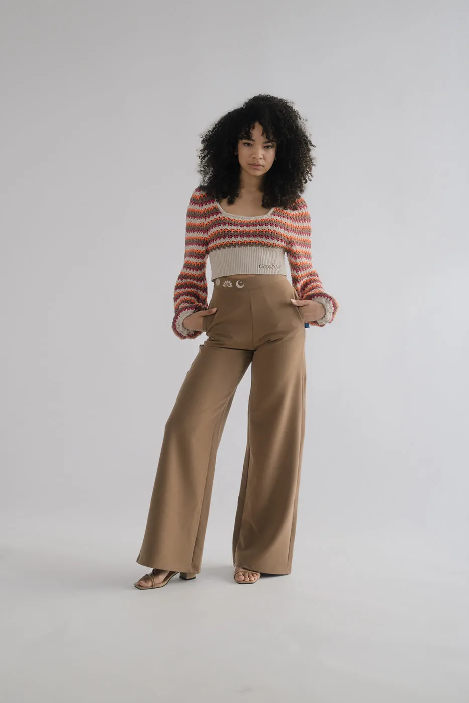 LOTUS WIDELEG PANTS STN