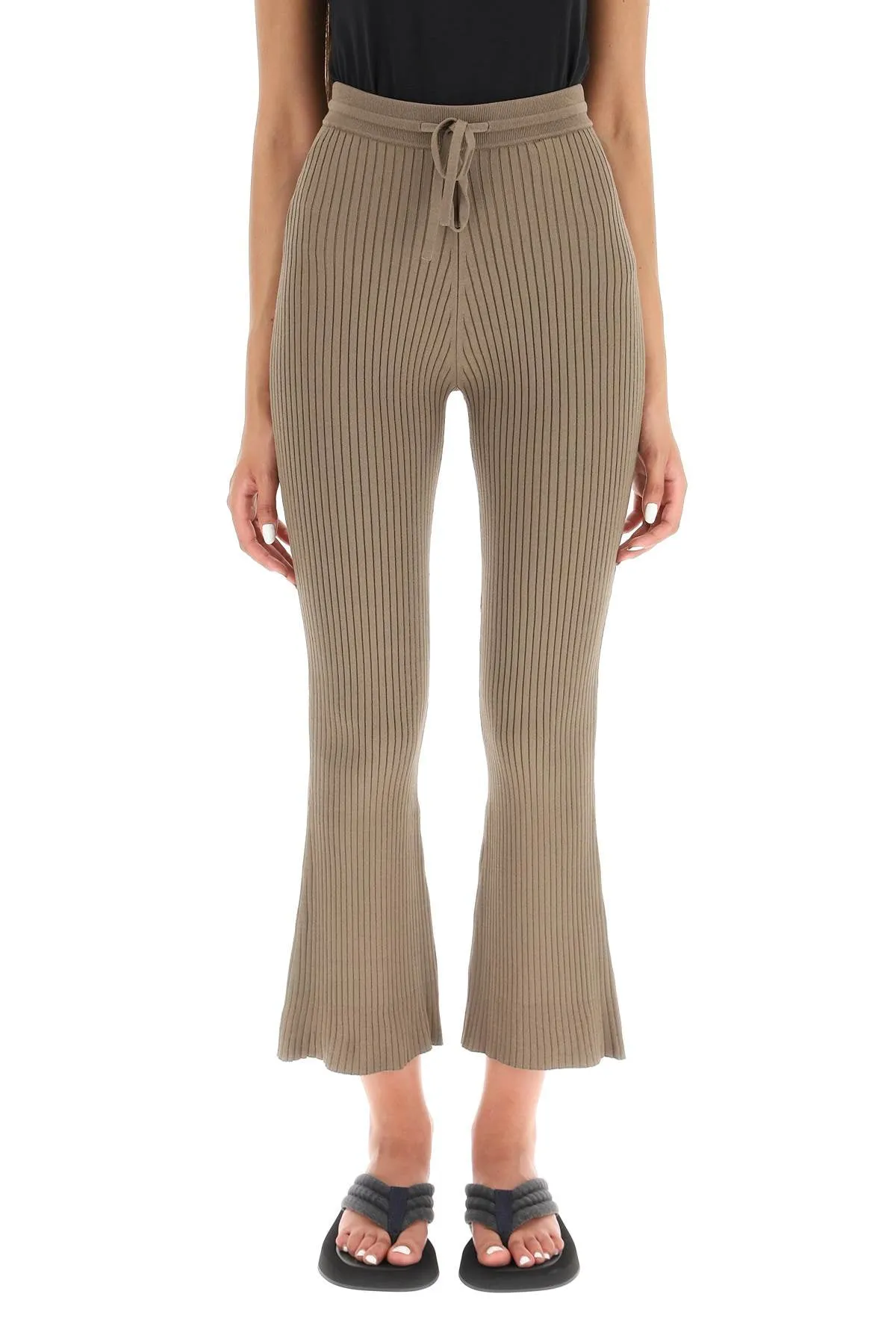 'lykke' rib knit pants