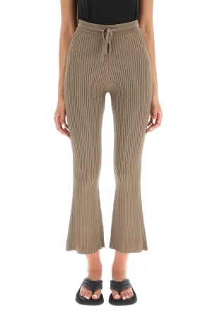 'lykke' rib knit pants