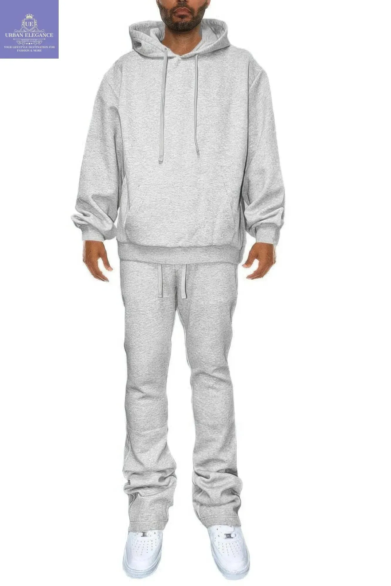 Men's Cozy Fleece Flared Track Ensemble