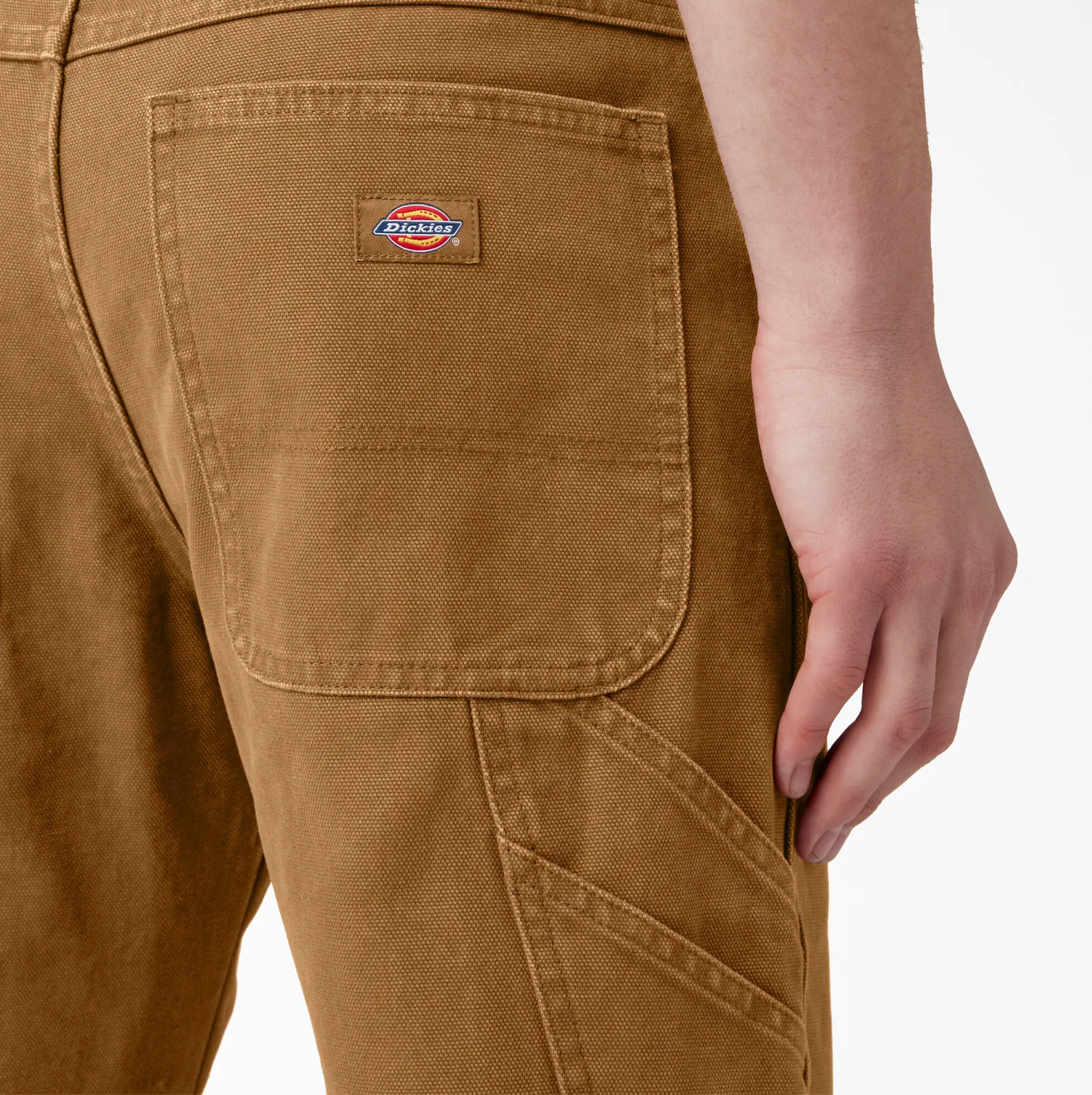 Men's Dickies Duck Carpenter Pant DUR03 - Stonwashed Duck Brown