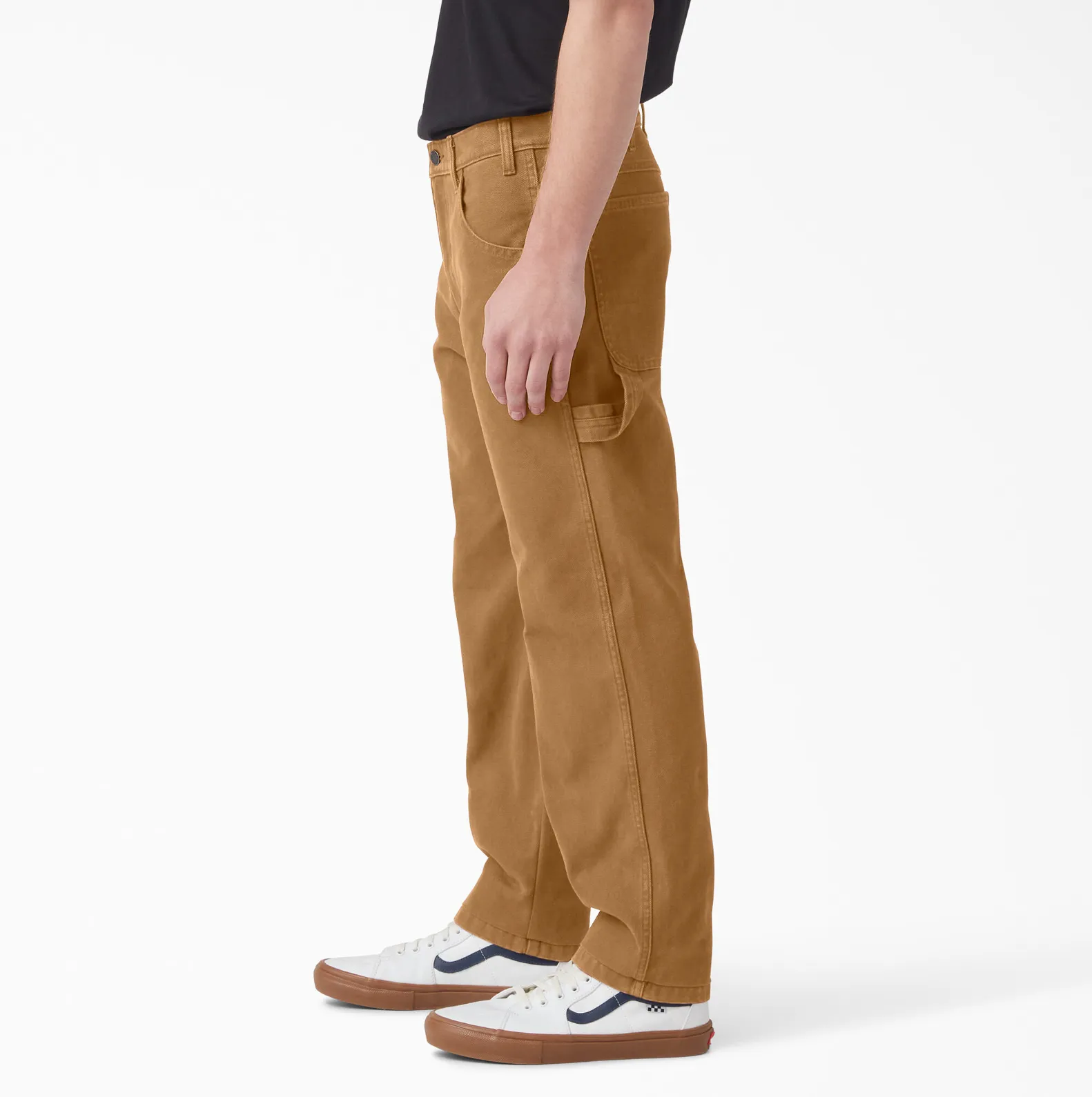 Men's Dickies Duck Carpenter Pant DUR03 - Stonwashed Duck Brown