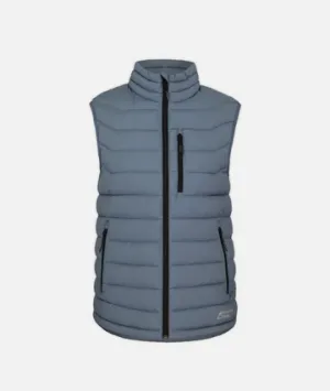 Men's Sawyer Puffy Vest - Slate Blue