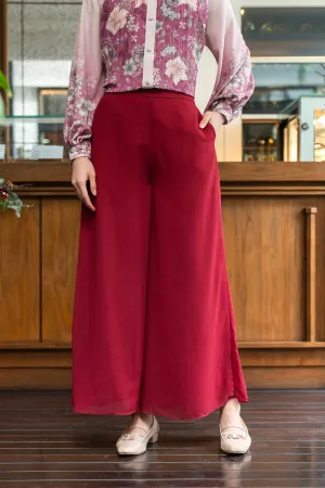 Mila Pants Maroon