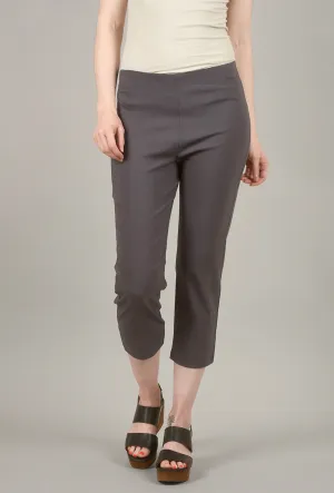 Mindy Cropped Pant, Dark Gray