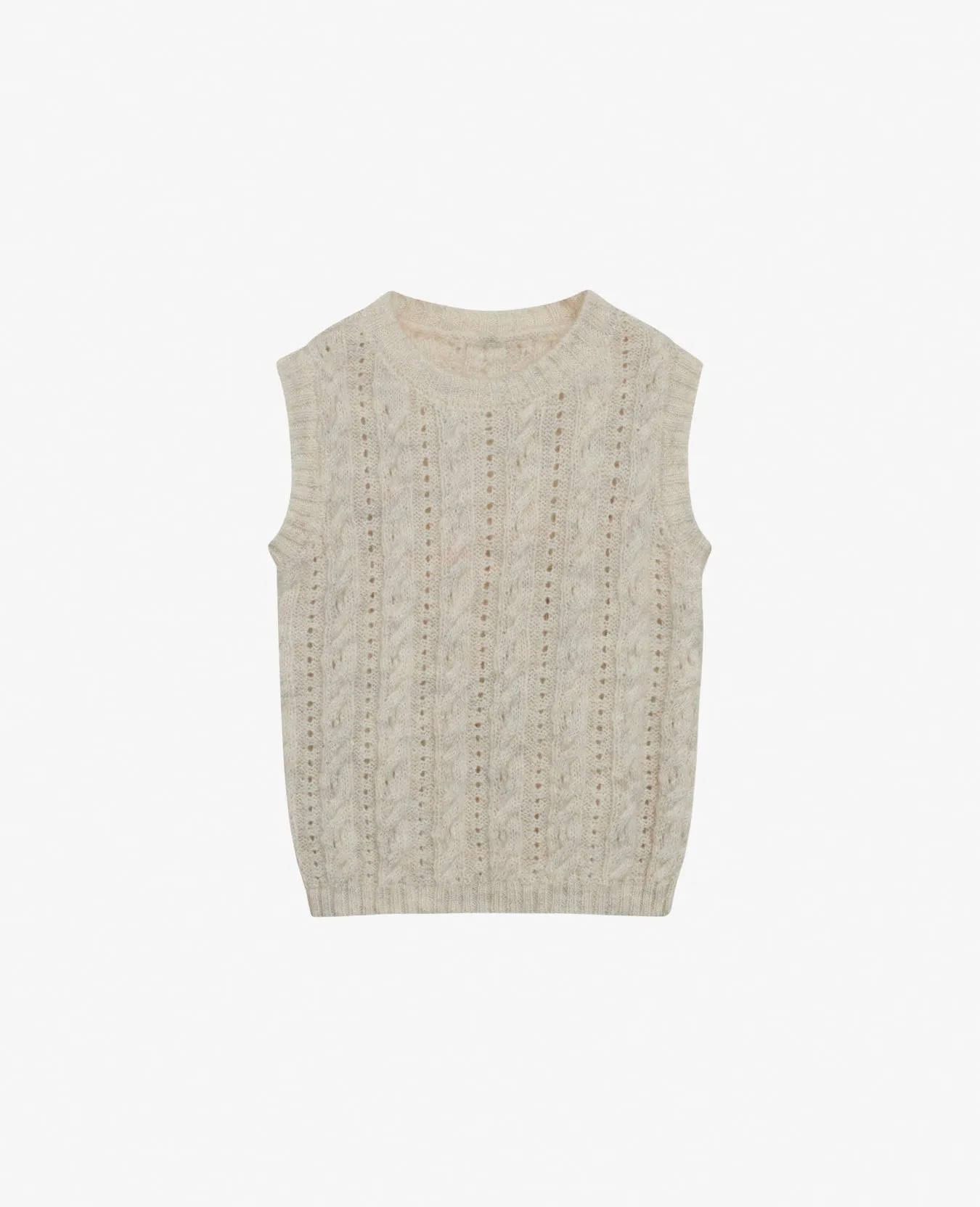 MINI WOOL BLEND VEST