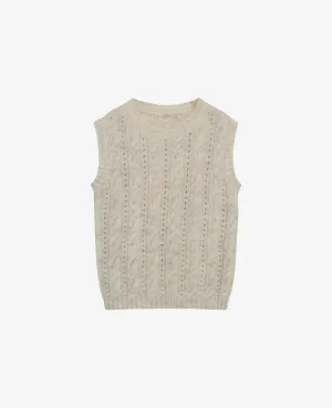 MINI WOOL BLEND VEST