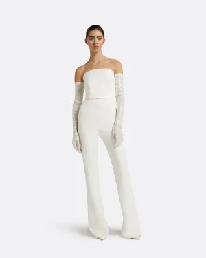 Myrine Ivory Jumpsuit