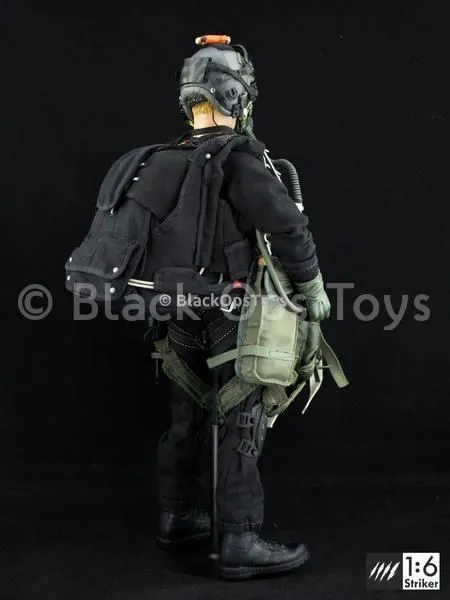 Navy HALO Jumper - Flight Helmet & Oxygen Tank Set