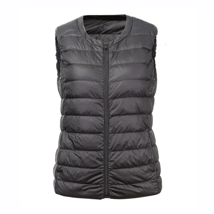 NewBang Brand 7XL 8XL Large Size Waistcoat Women's Warm Vest Ultra Light Down Vest Women Portable Sleeveless Winter Warm Liner