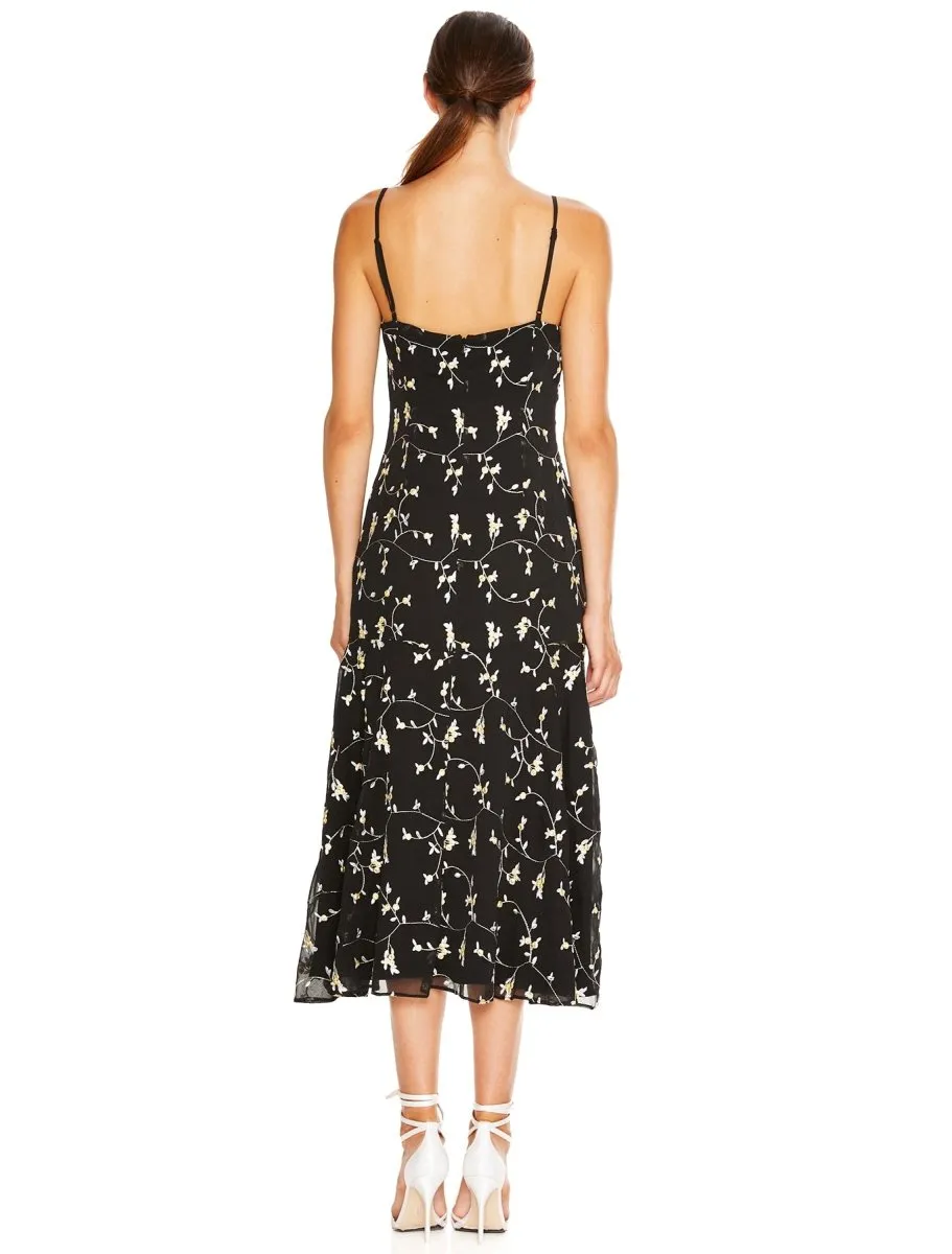 NIGHT SPARK MIDI DRESS