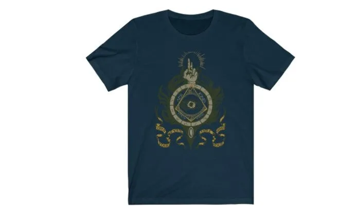 Open Your Eyes Free Your Mind Masonic T-Shirt