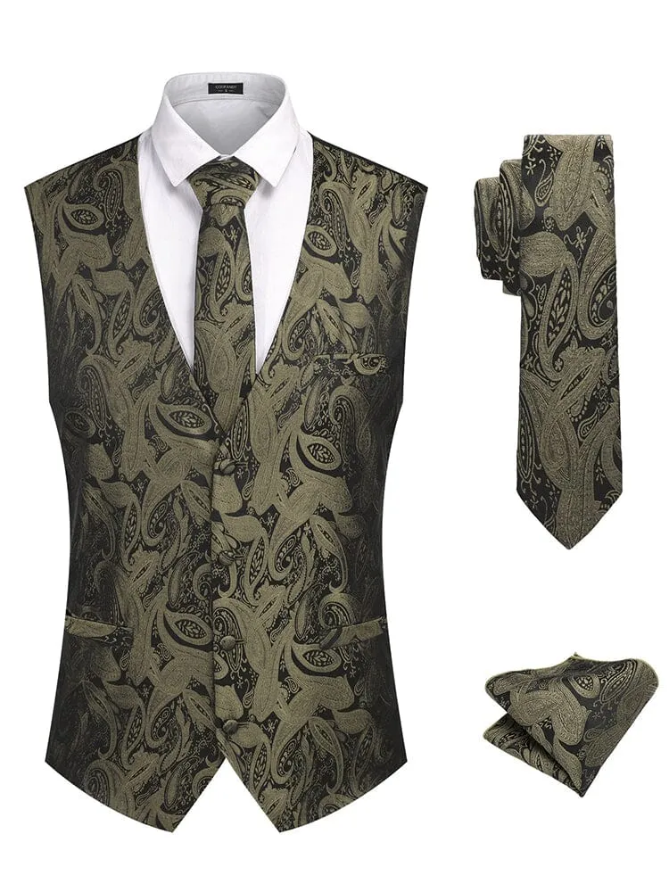 Paisley Vest Tux Set (US Only)