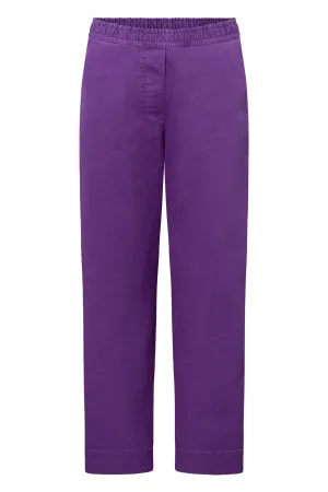 PALLA GARMENT DYED TWILL - IMPERIAL PURPLE