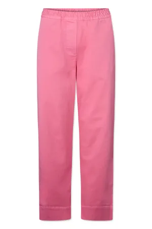 PALLA PANTS TWILL BRIGHT PINK