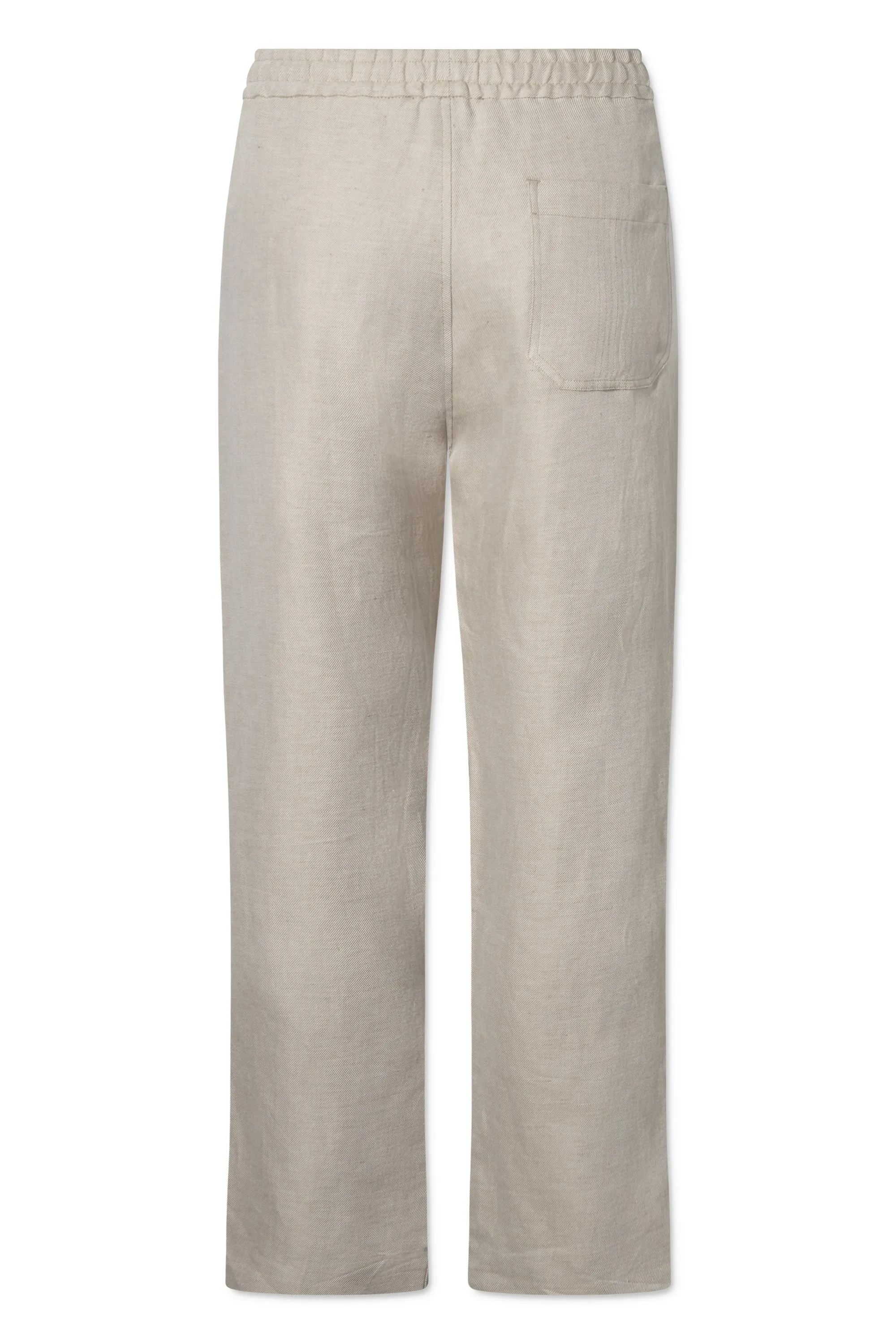 PARKER PANTS SOLID BEIGE TWILL