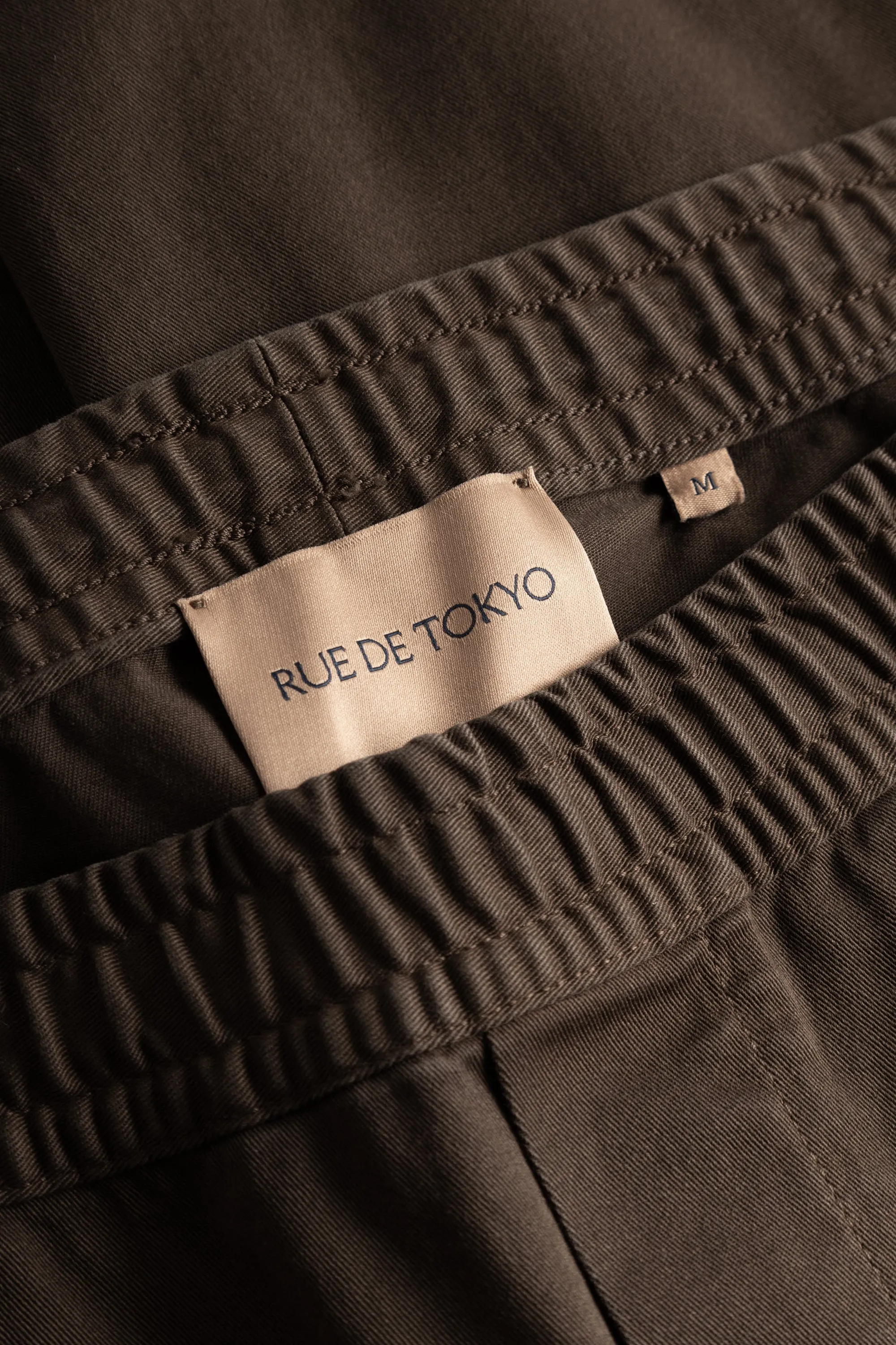 PASCAL GARMENT DYED TWILL - SCORCHED BROWN