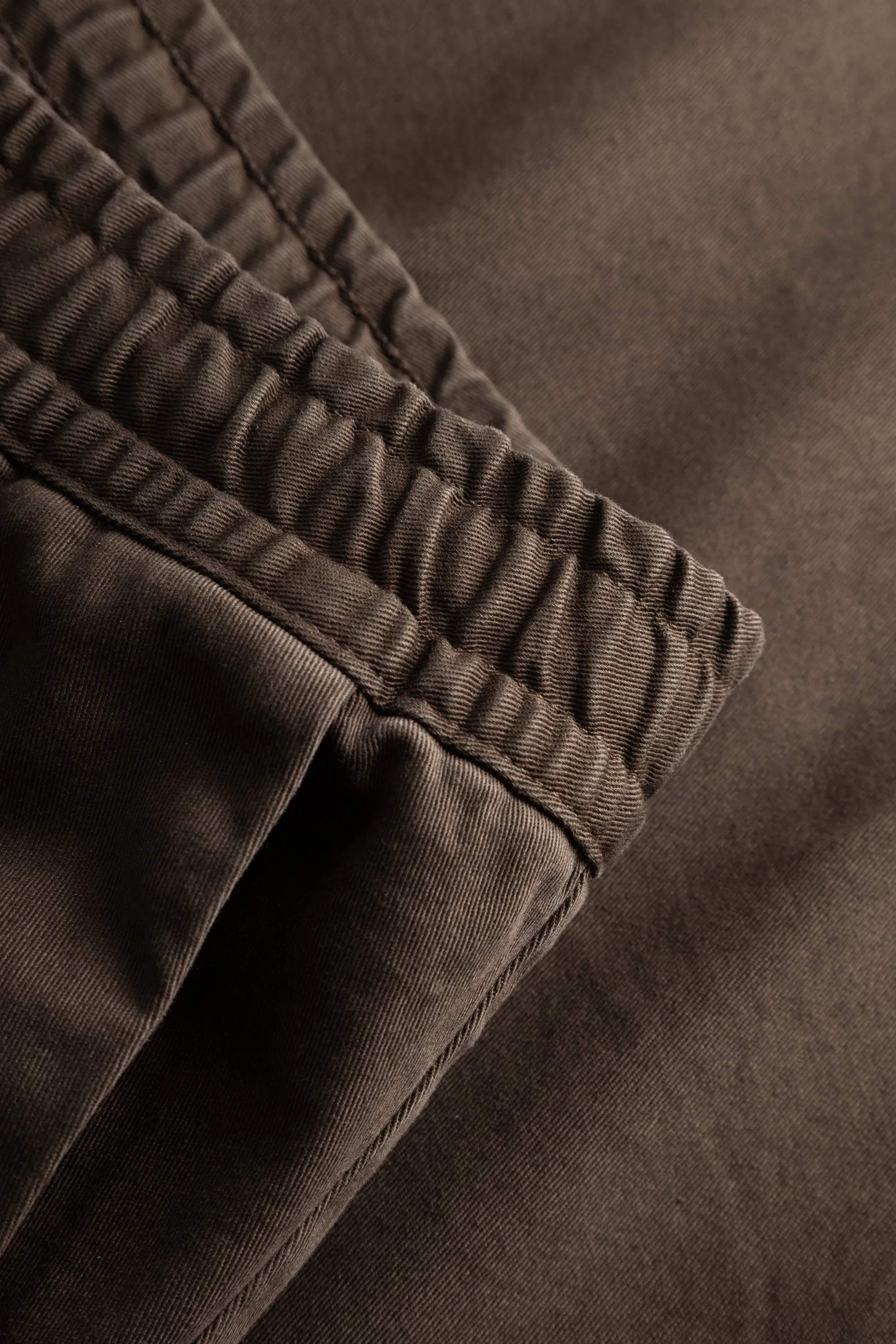 PASCAL GARMENT DYED TWILL - SCORCHED BROWN