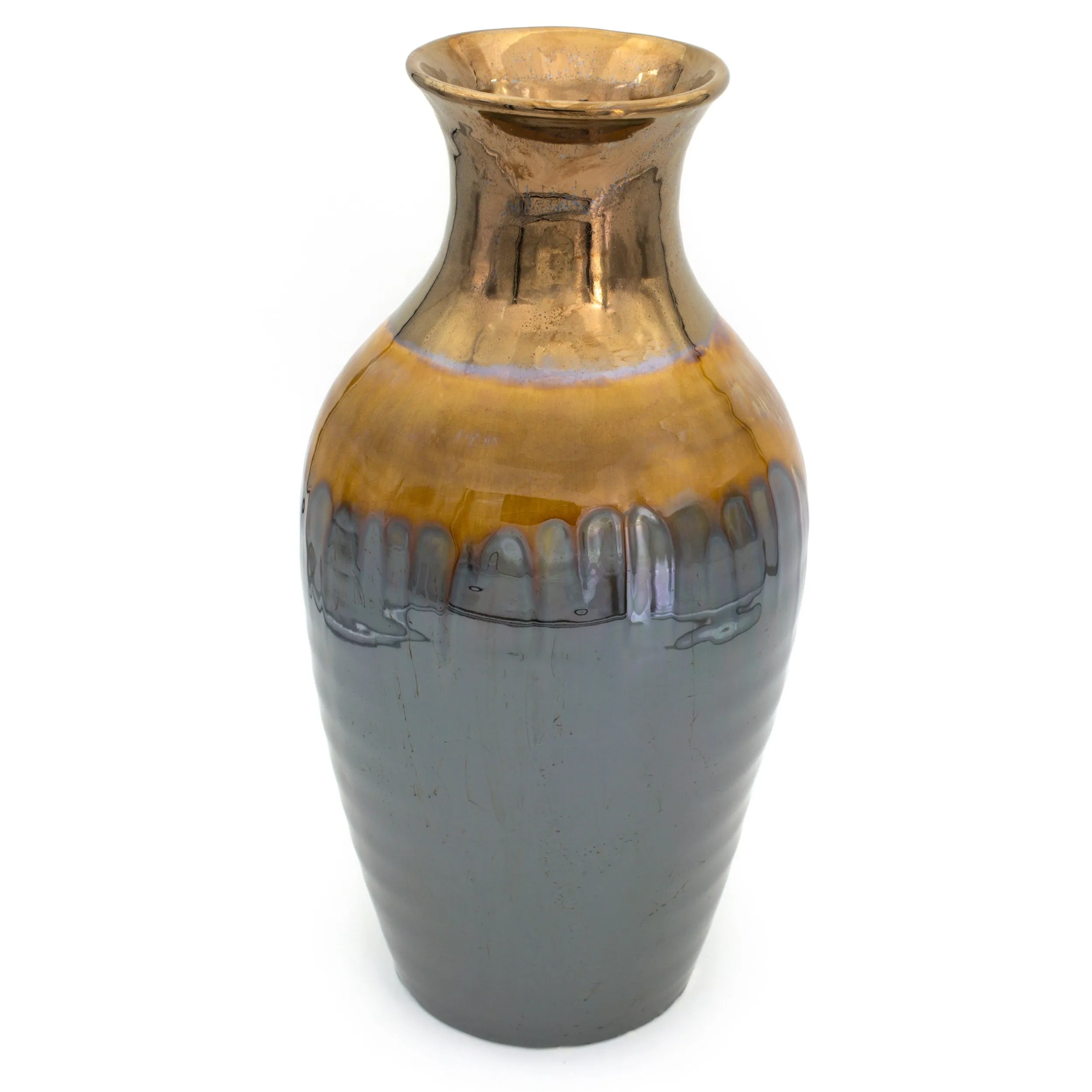 Patina Sienna Flared Shoulder Vase