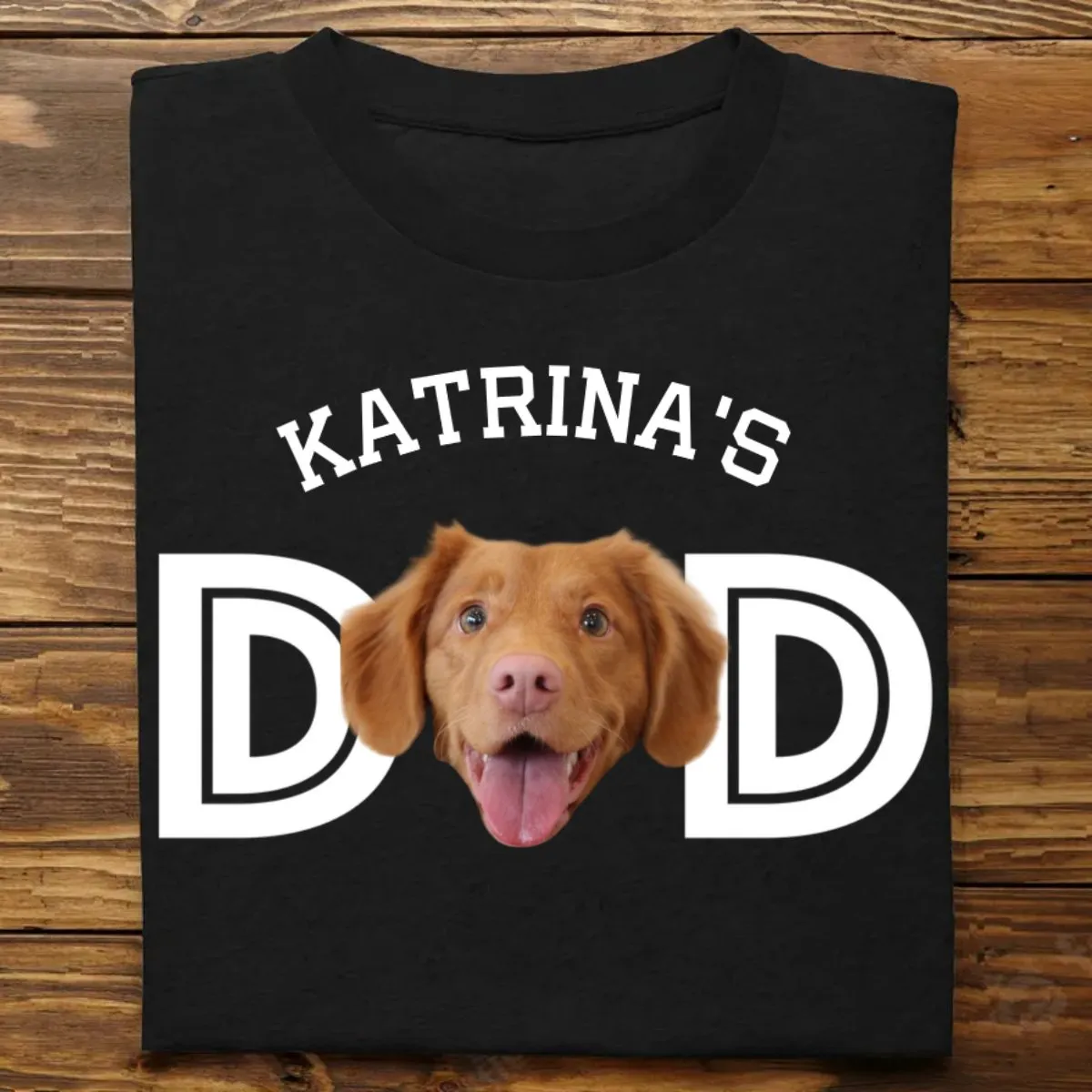 Pet Lovers - Custom Photo Dog Cat Dad - Personalized Unisex T-shirt, Hoodie, Sweatshirt