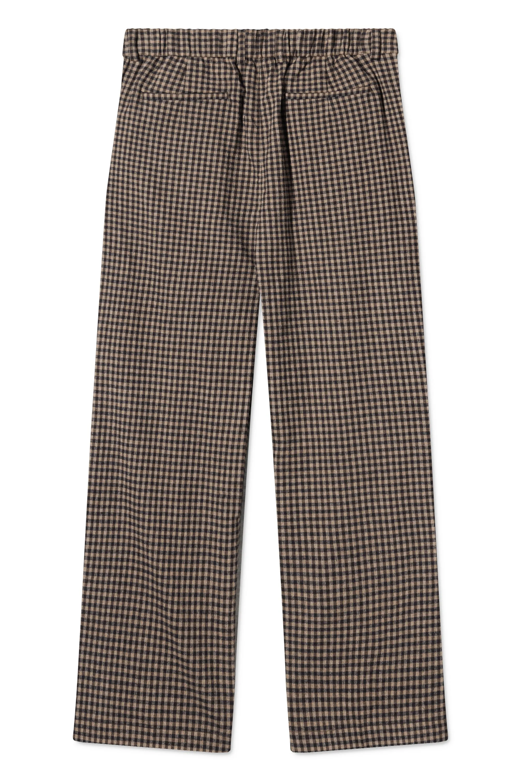 PILU PANTS BROWN/BLACK CHECK