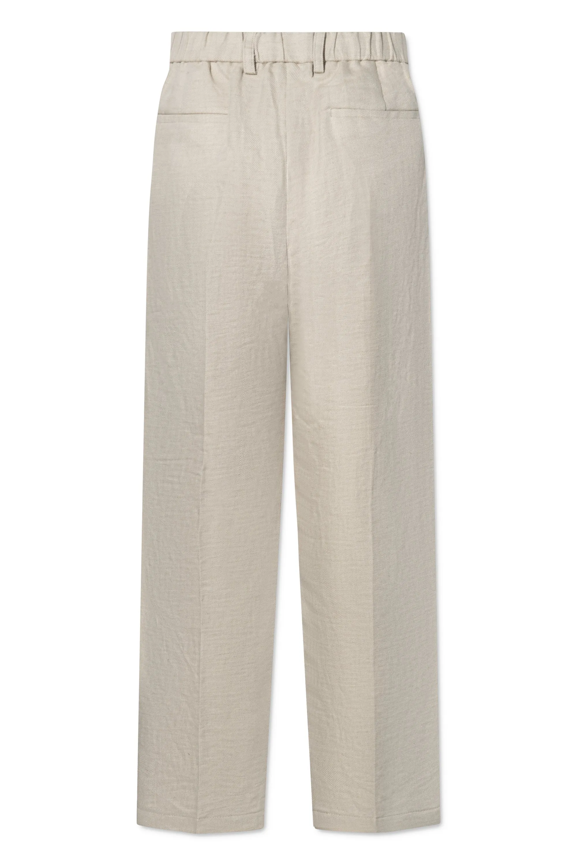 PILU PANTS SOLID BEIGE TWILL