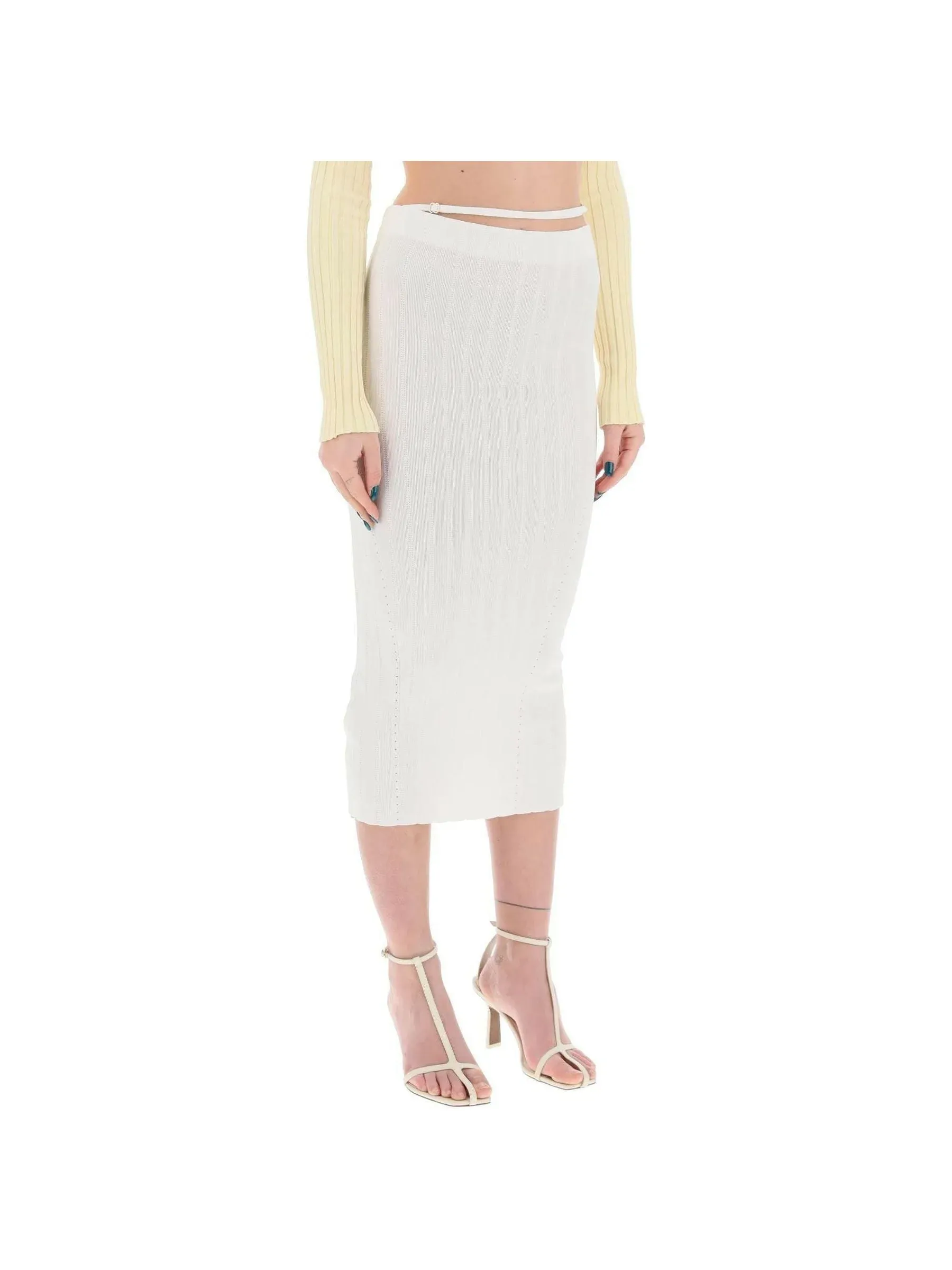 Pralù Knit Midi Skirt