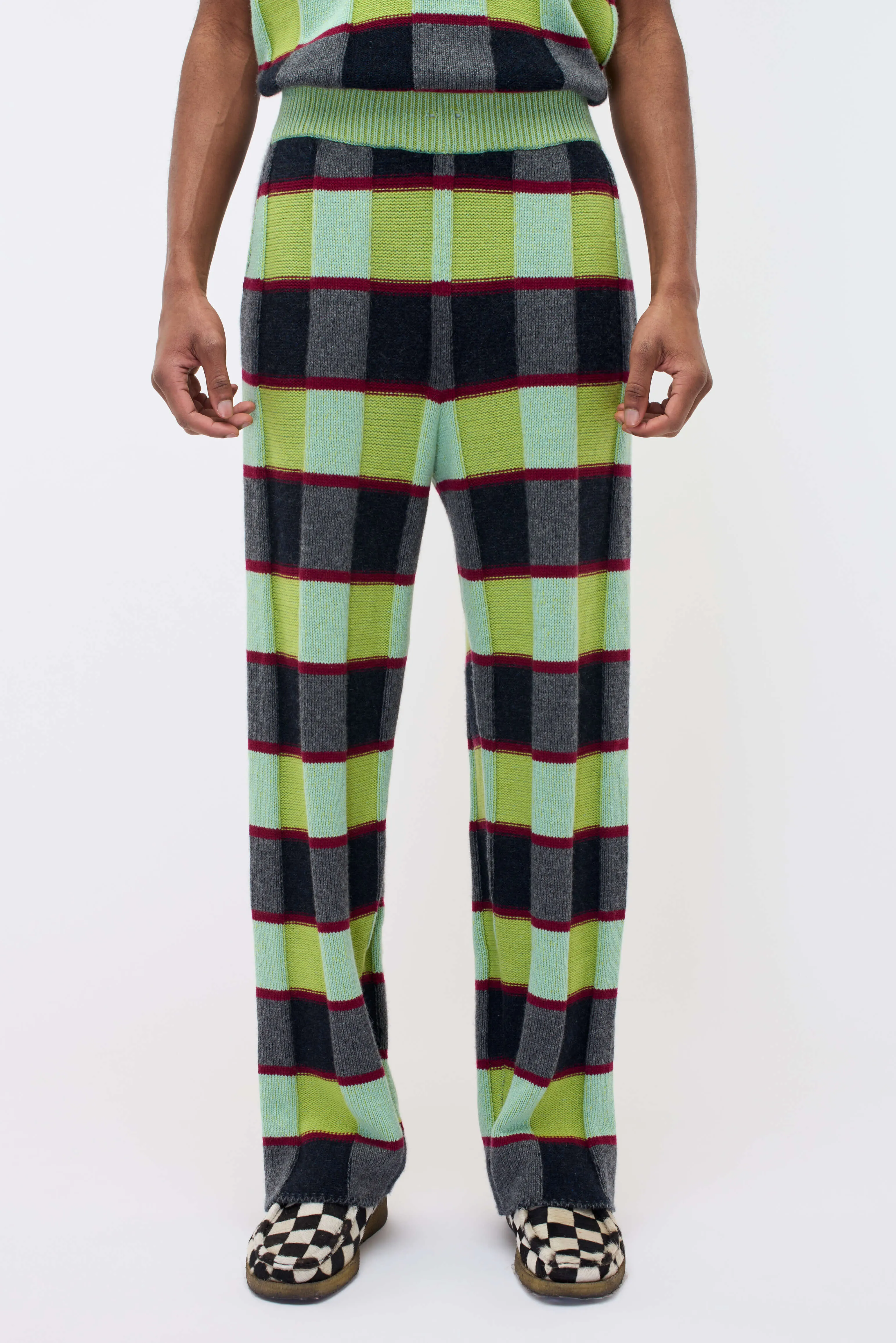 Promotion Plaid Lounge Pant