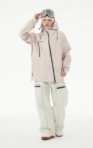 RandomPow Freestyle Light Pink RECCO® Shell Jacket - Women's