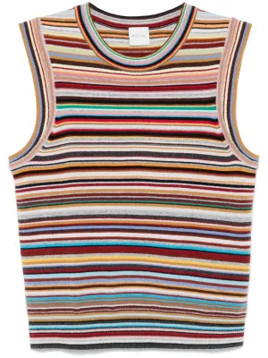 Signature Stripe vest