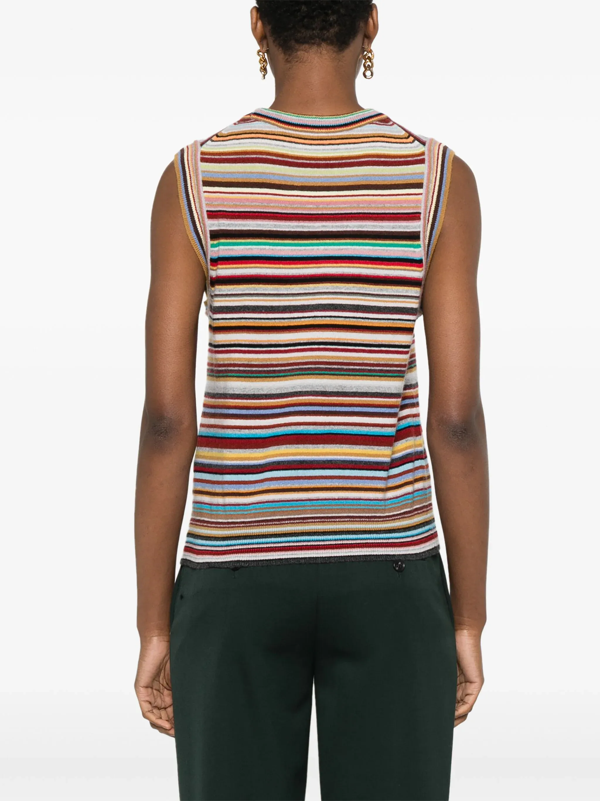 Signature Stripe vest