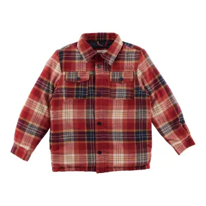 SURVIVAL GEAR Boy's Plaid Sherpa Jacket