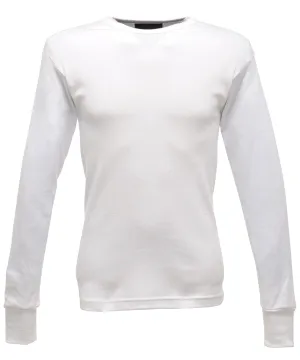 Thermal long sleeve vest | White