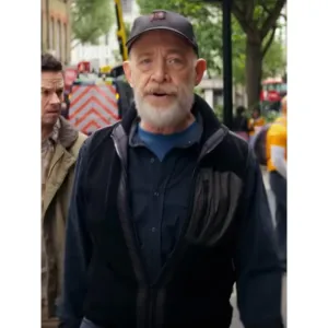 Tom Brennan The Union Jk Simmons Black And Grey Vest