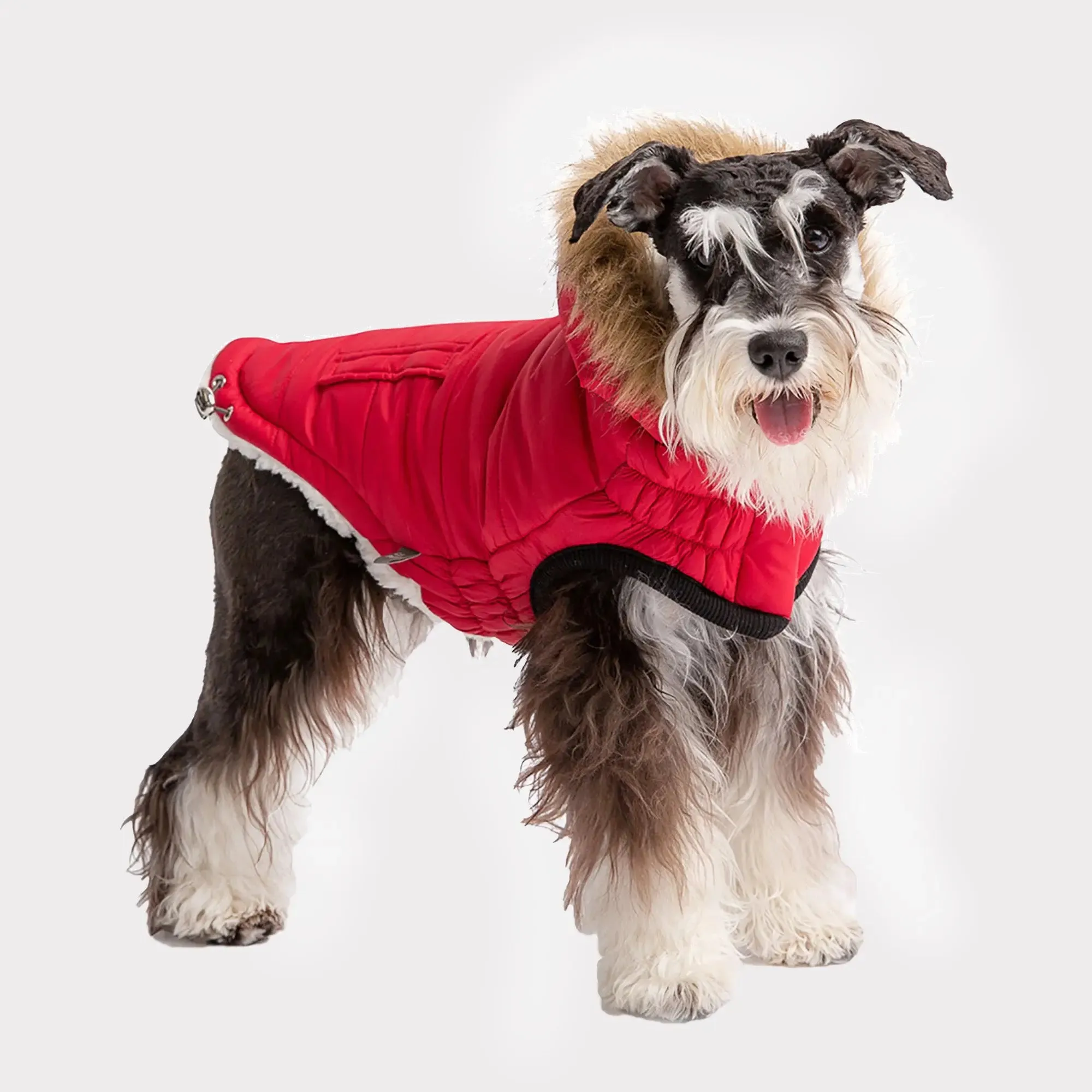 Urban Dog Parka | Red