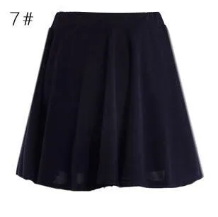 Various Colours Pleated Skirt