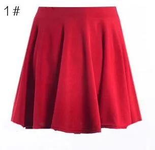 Various Colours Pleated Skirt